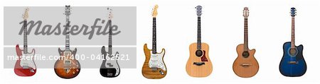 Seven different guitars for the price of one