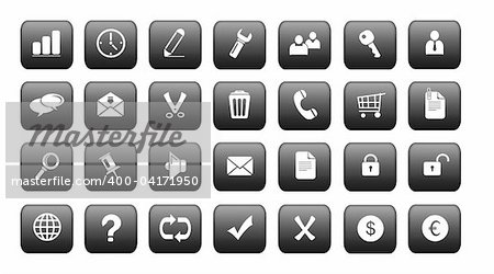 website icons set