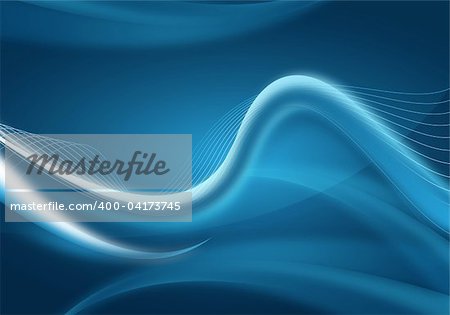 abstract blue background concept for design