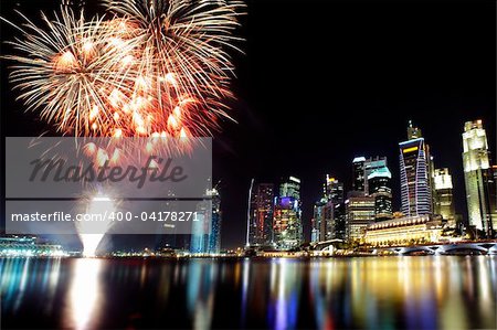 Party time in the Southeast Asian city of Singapore