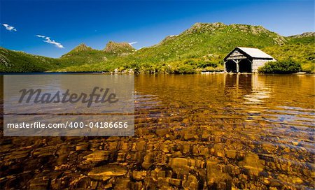 Dove Lake at Cradle Mountain, Tasmania