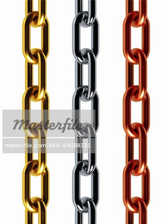 isolated seamless set of chains