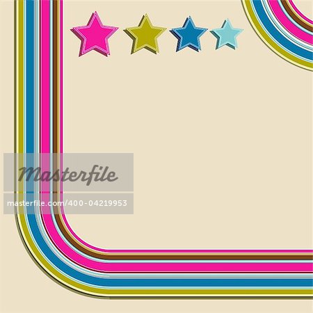 retro background. Illustration for your design.