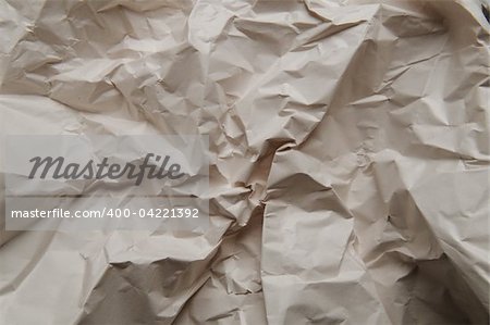 Crumpled paper