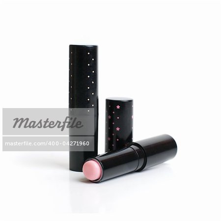 Woman lipstick isolated on a white background