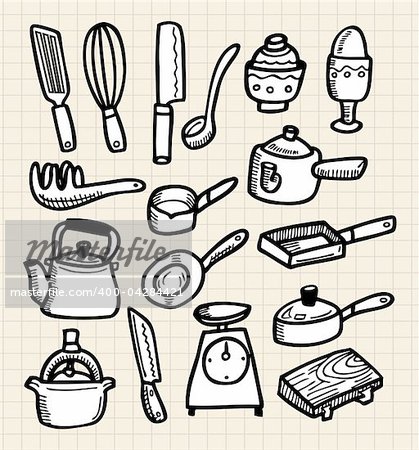 doodle kitchen