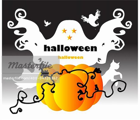 vector halloween illustration