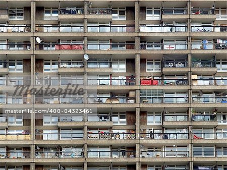 Trellick Tower iconic sixties new brutalist architecture