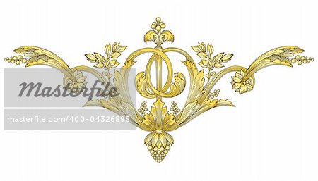 Gold Ornament vector