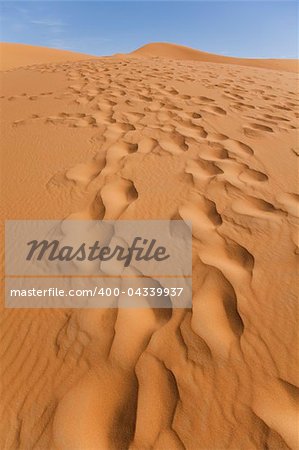 Desert dunes in Morocco