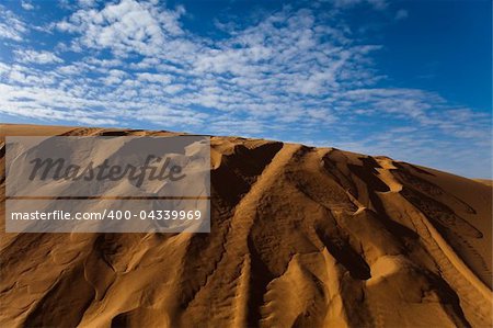 Desert dunes in Morocco