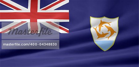 High resolution flag of Anguilla