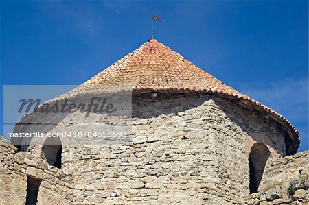 Medieval Akkerman fortress near Odessa in Ukraine