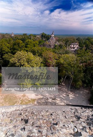 Mayan ruins of Tikal in Guatemala