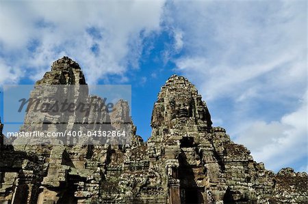 Bayon Temple at Angkor Siem Reap Cambodia