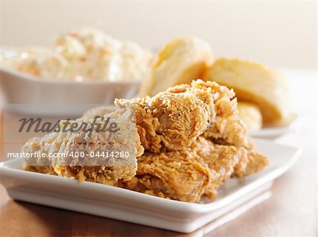 fried chicken meal