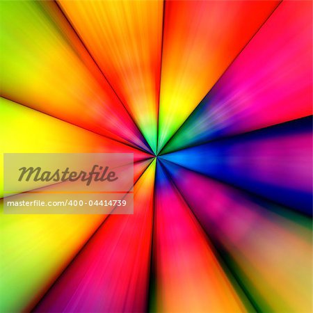 colorful sunburst abstract background