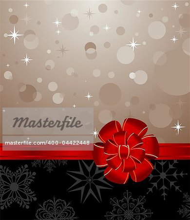 Illustration Christmas background with set balls for holiday design - vector