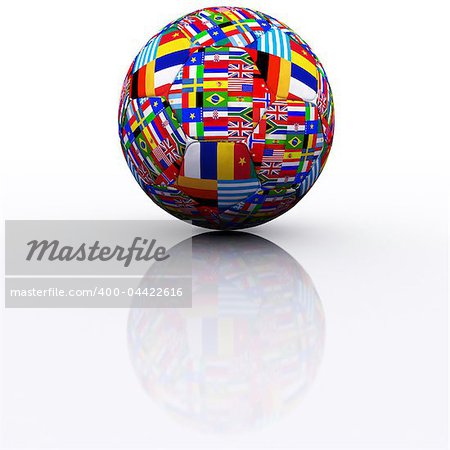 3D Render of Soccer Ball