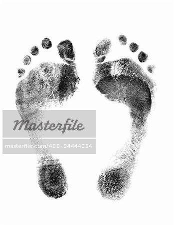 Hi resolution image of 2 Footprints