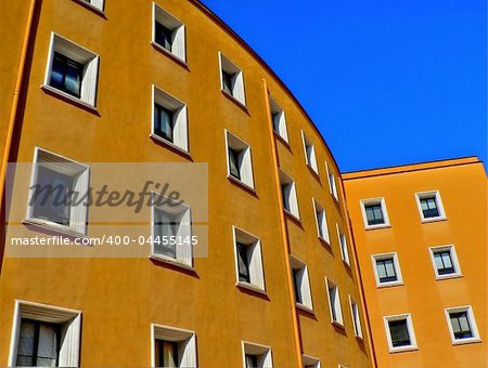 Students residential  building in the city of Murcia Spain