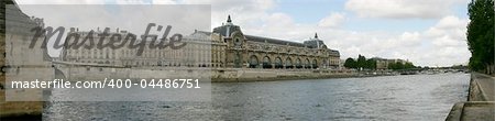 Museum Orsay at Seine River