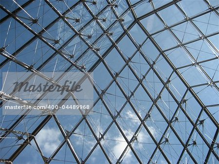 Inside Louvre Pyramid, Paris