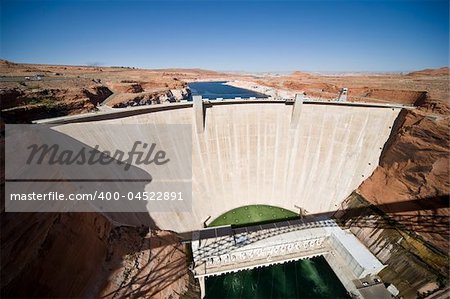 Glen Canyon Dam Page Arizona USA