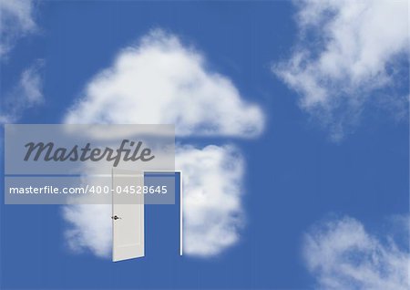 Conceptual image - dream of own house