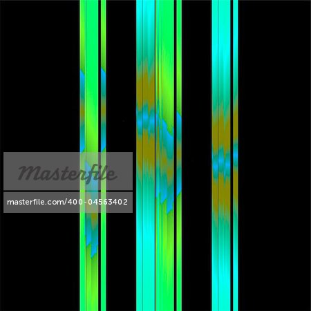 An abstract image with vertical stripes in shades of green.