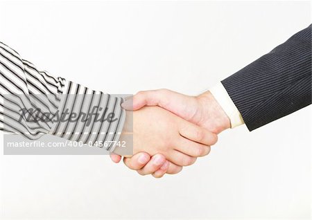 Business handshake