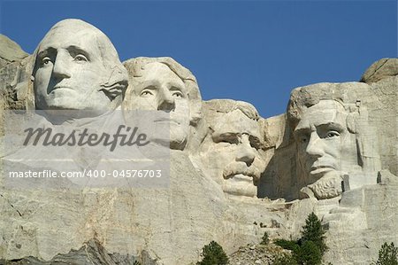 Mount Rushmore National Monument, South Dakota; 4 American Presidents, the full view