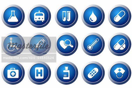 Healthcare and Pharma icons