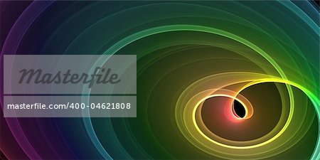 An illustration of a nice colorful abstract swirl