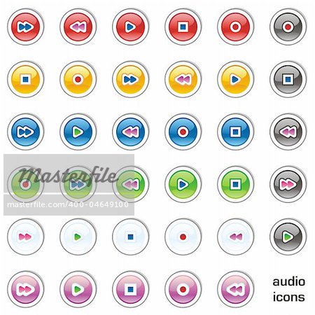fully editable vector web icons with details ready to use