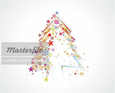 christmas background hand sketch line with space of your text , vector illustration for xmas