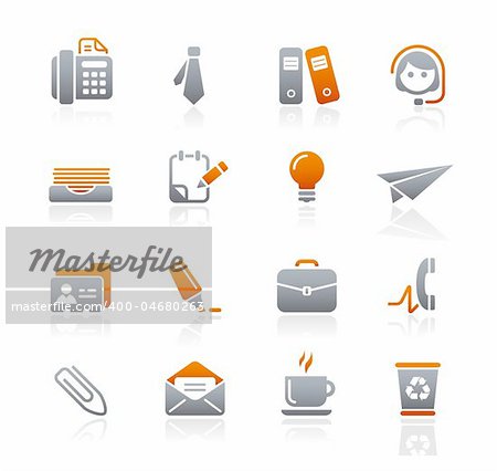 Professional icons for your website or presentation. -eps8 file format-