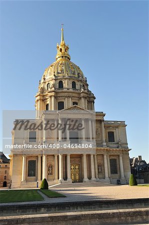The famous Hotel des Invalides, Paris, France