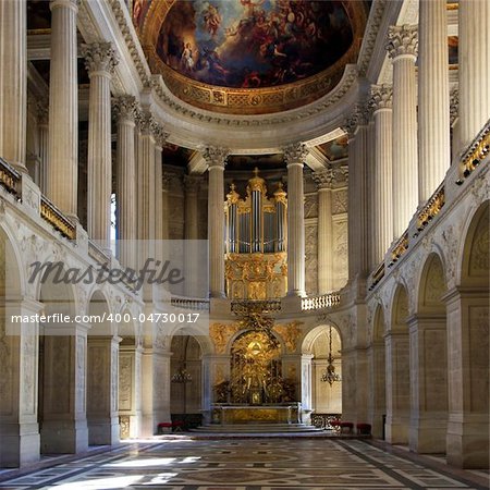 Royal Chapel of Versailles Palace, France