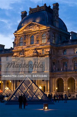 Photo of The Louvre Museum in Paris, France