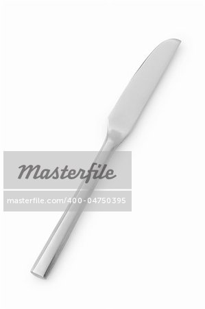 Table utensils isolated on the white