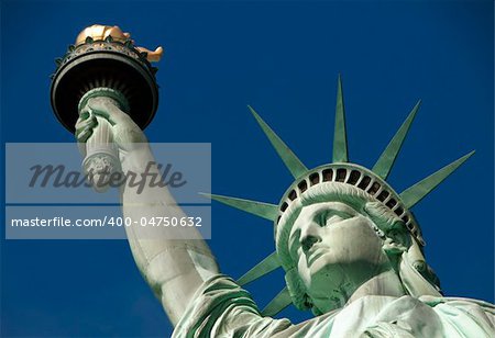 Statue of Liberty on Liberty Island in New York City