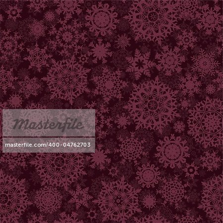 Christmas pattern snowflake background, seamless. EPS 8 vector file included