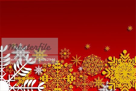 Christmas Cards, yellow and white stars, Fojo background, space for text