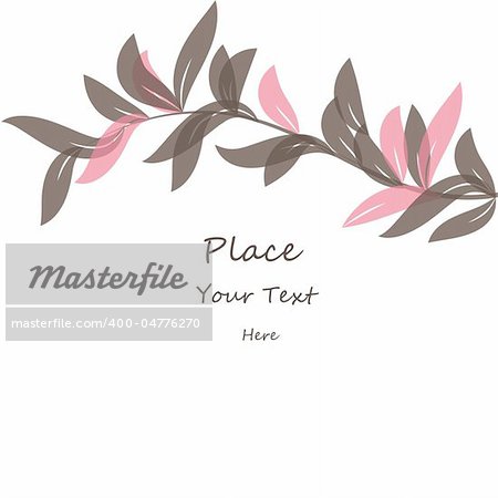 Colourful Spring flowers background. Vector illustration