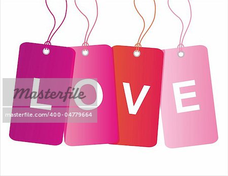 st. valentine's day sale tags