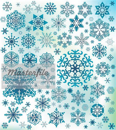 background with snowflakes