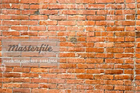 Brick wall, background with texture and pattern.