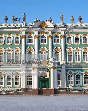 From the 1760s onwards the Winter Palace was the main residence of the Russian Tsars. Many visitors also know it as the main building of the Hermitage Museum.