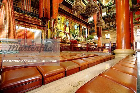 rows of seats in chinese temple rows of seats in chinese temple